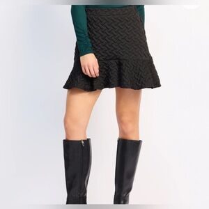 NWT Sugarlips ruffle hem skirt XS